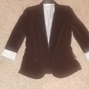Brown blazer
